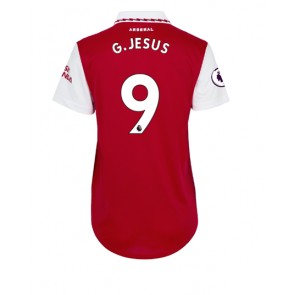 Arsenal Gabriel Jesus #9 kläder Kvinnor 2022-23 Hemmatröja Kortärmad